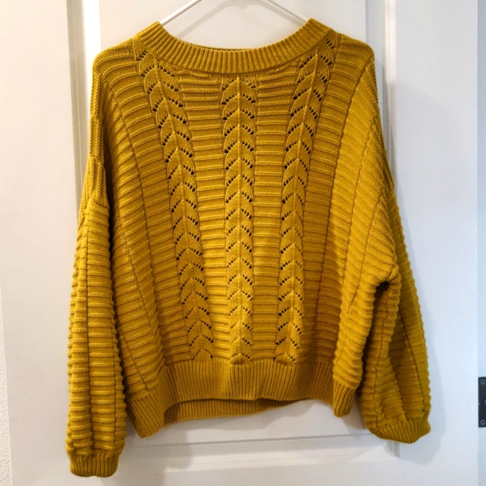 XL Marc New York Mustard Sweater